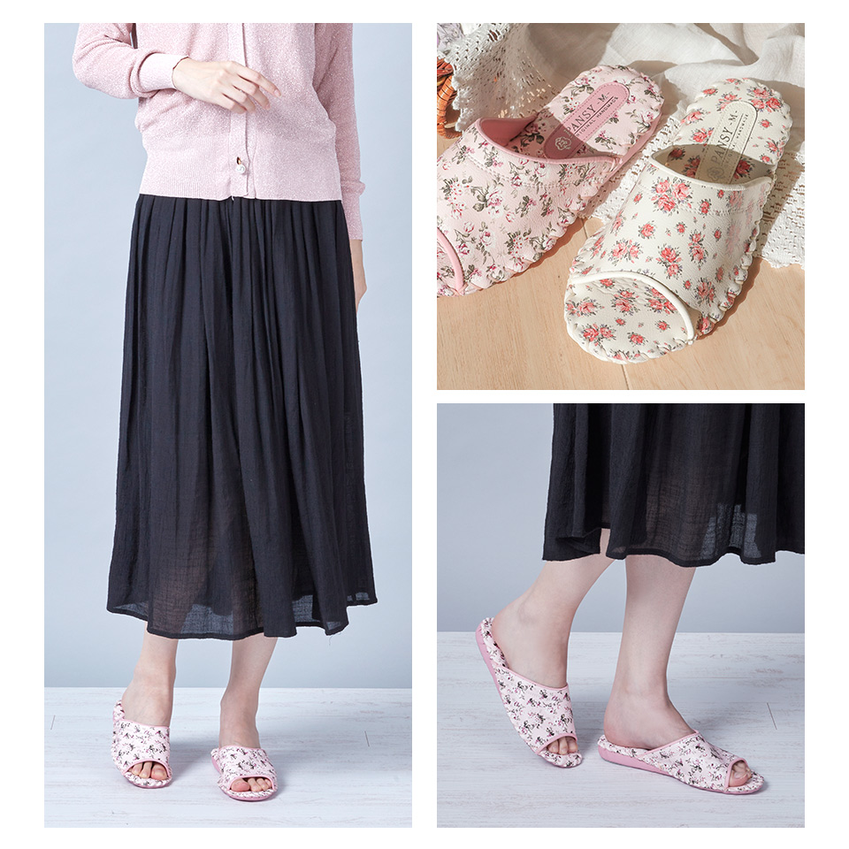 優しい色合いのピンク