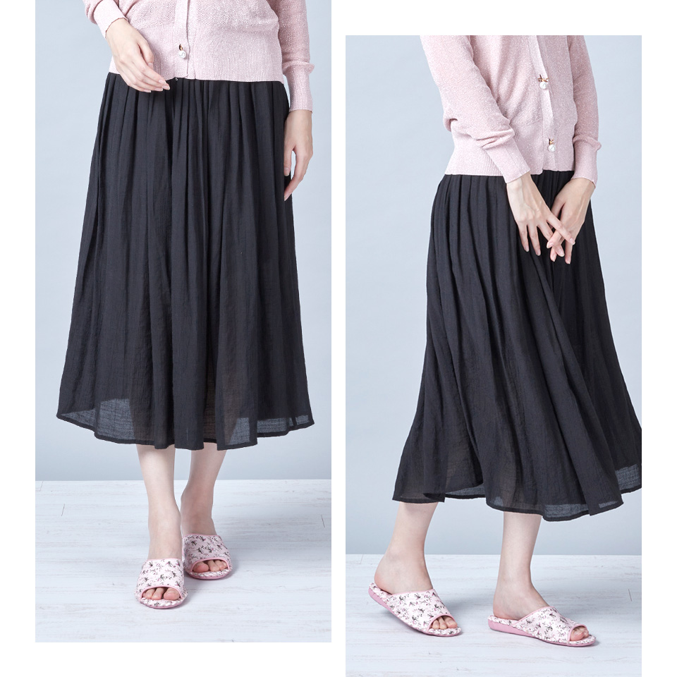 淡い色でお部屋になじむ室内履き