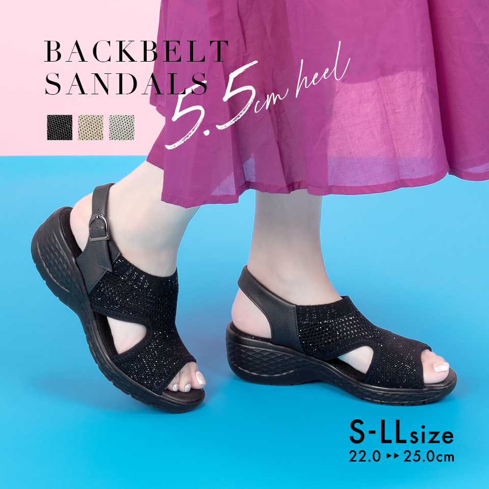 夏 サンダル レディース