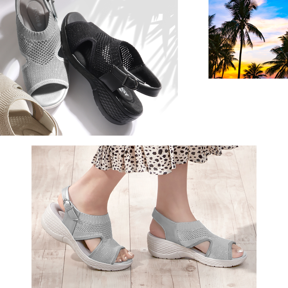 サンダル ヒール 歩き やすい